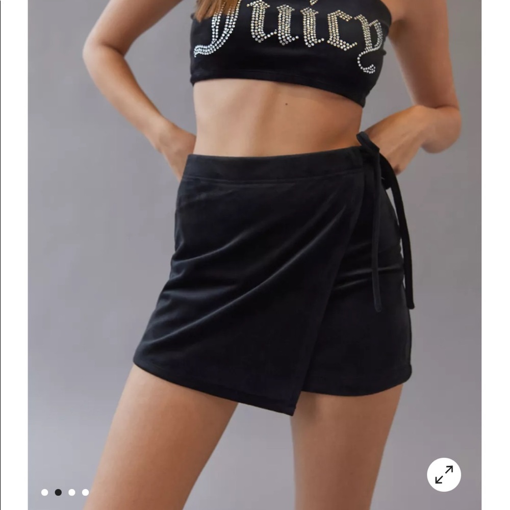 Juicy Couture Velour Mini Skirt
